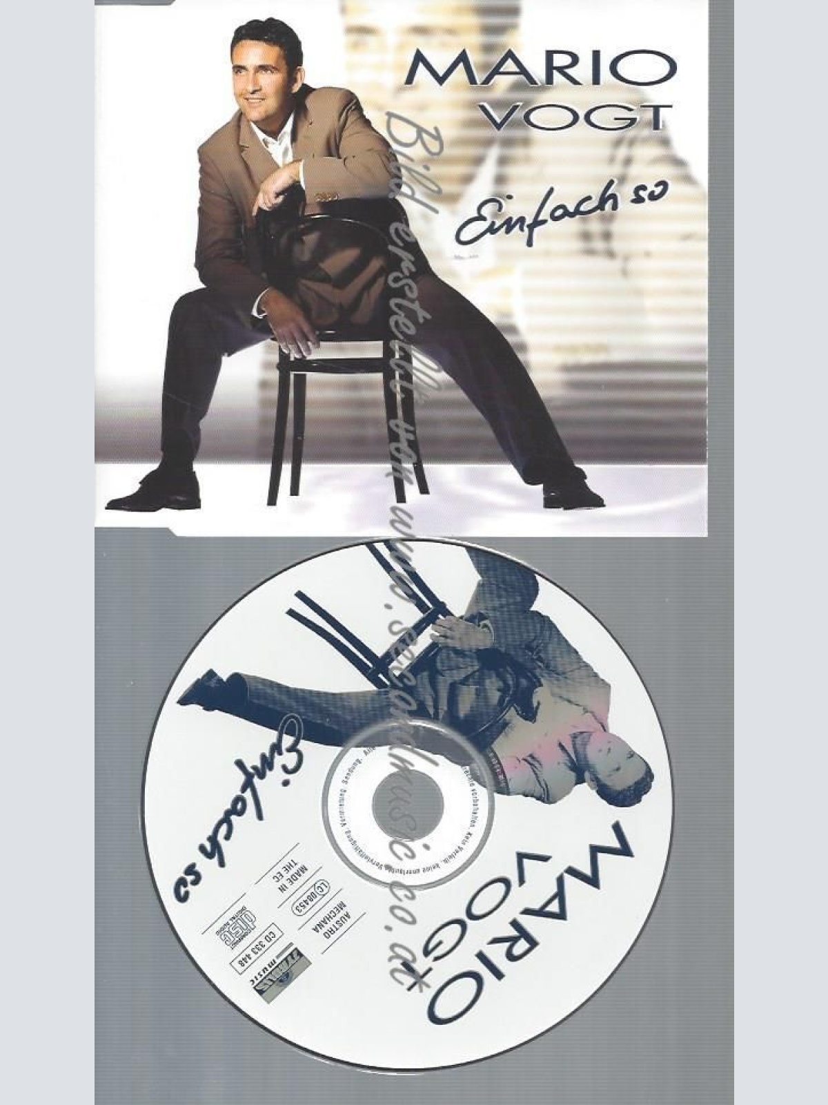 CD--MARIO VOGT--EINFACH SO