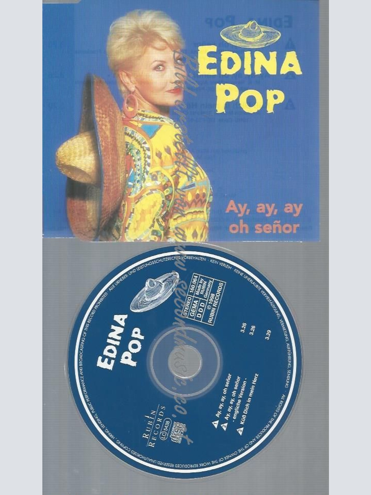 CD--EDINA POP--AY,AY,AY,OH SENOR