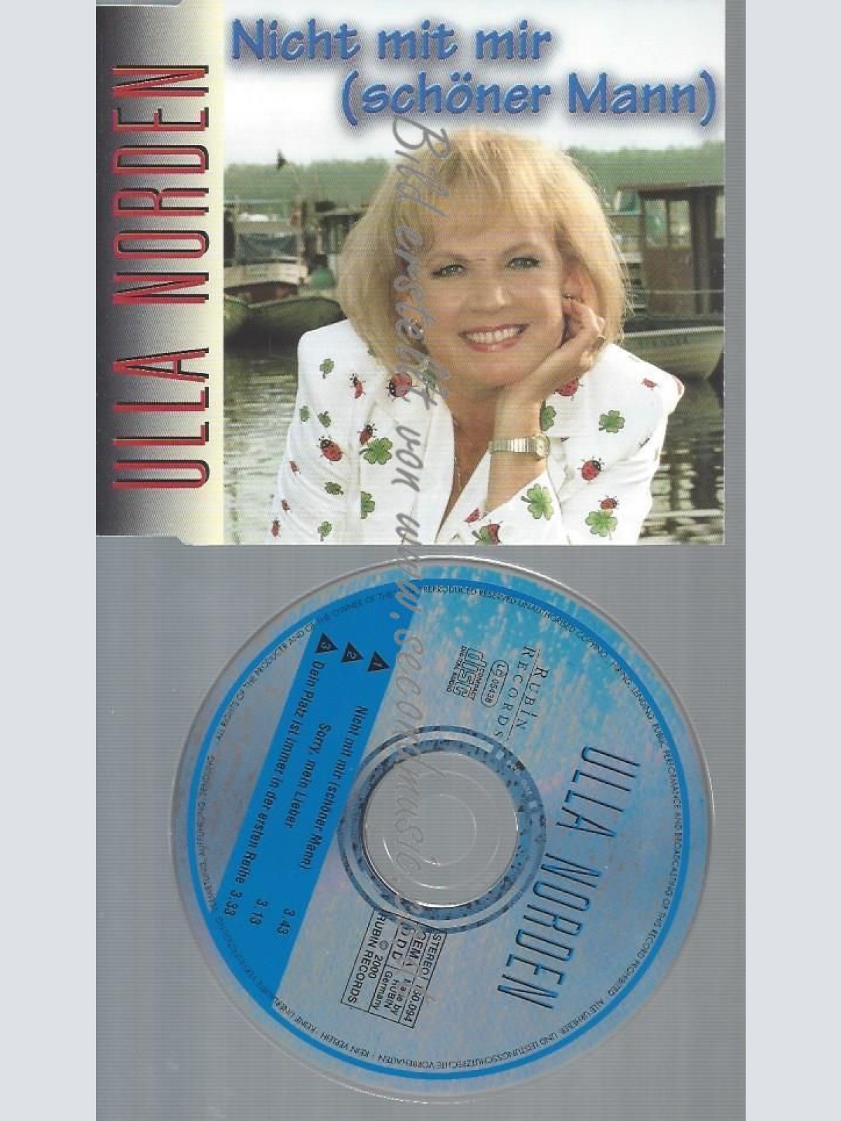 CD--NORDEN,ULLA UND FABRY,CHRISTIAN--NICHT MIR MIR -SCHÖNER MANN-