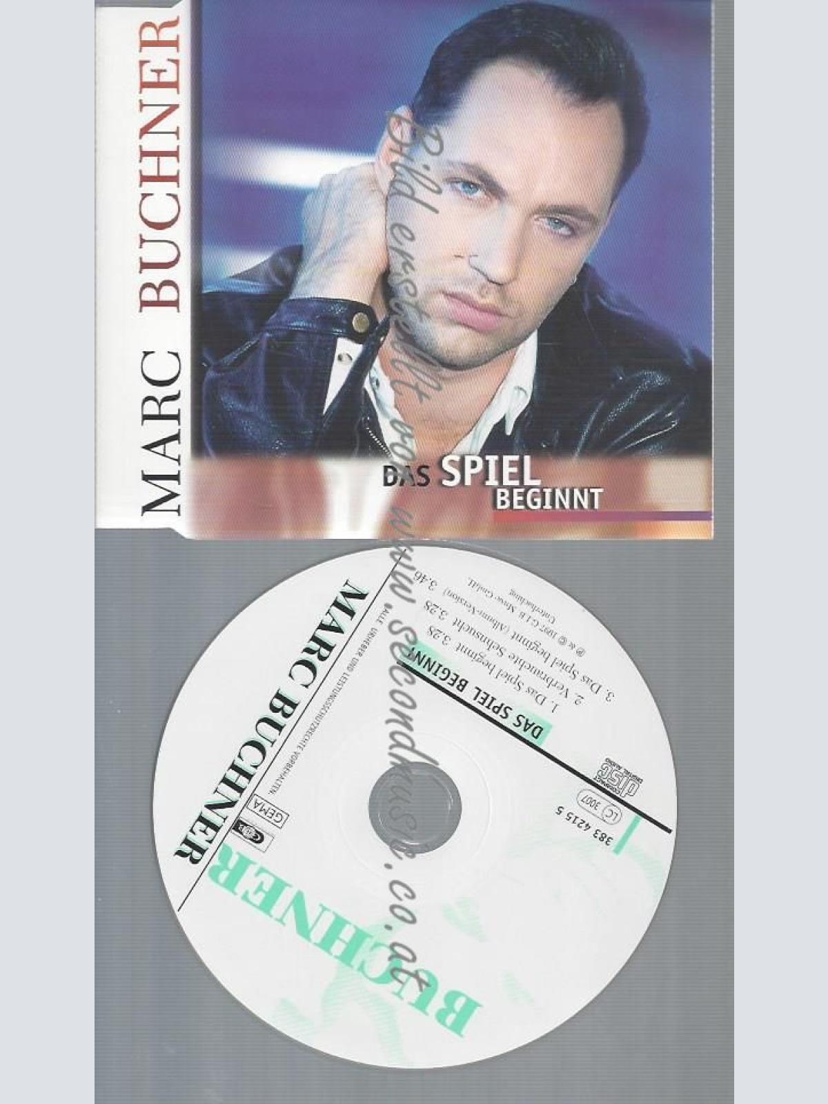 CD--MARC BUCHNER--DAS SPIEL BEGINNT