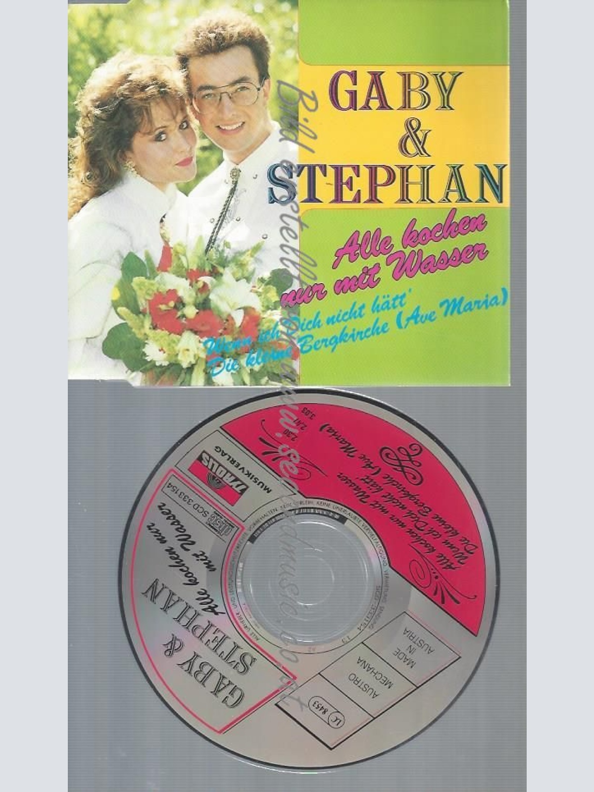 CD--GABY & STEPHAN--ALLE KOCHEN NUR MIT WASSER