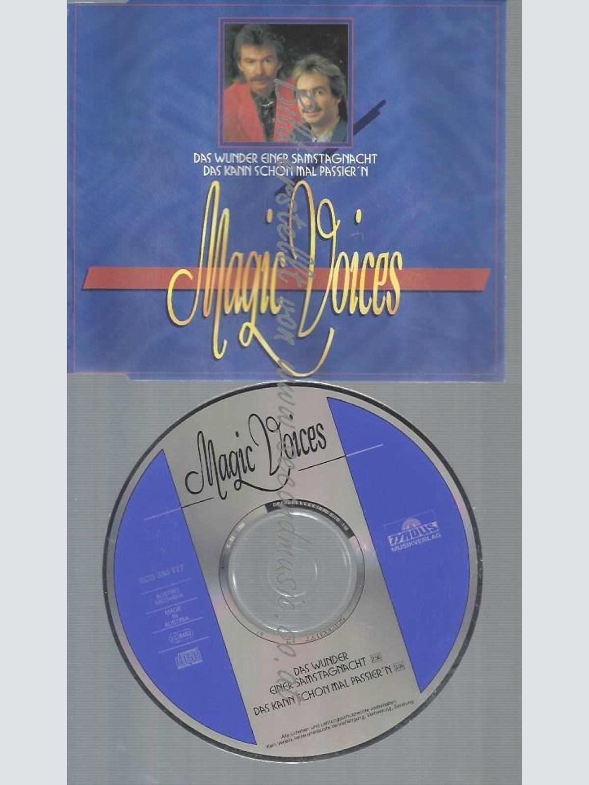 CD--.KANN/ MAGIC VOICES--D.WUNDER E.SAMSTAGNACHT