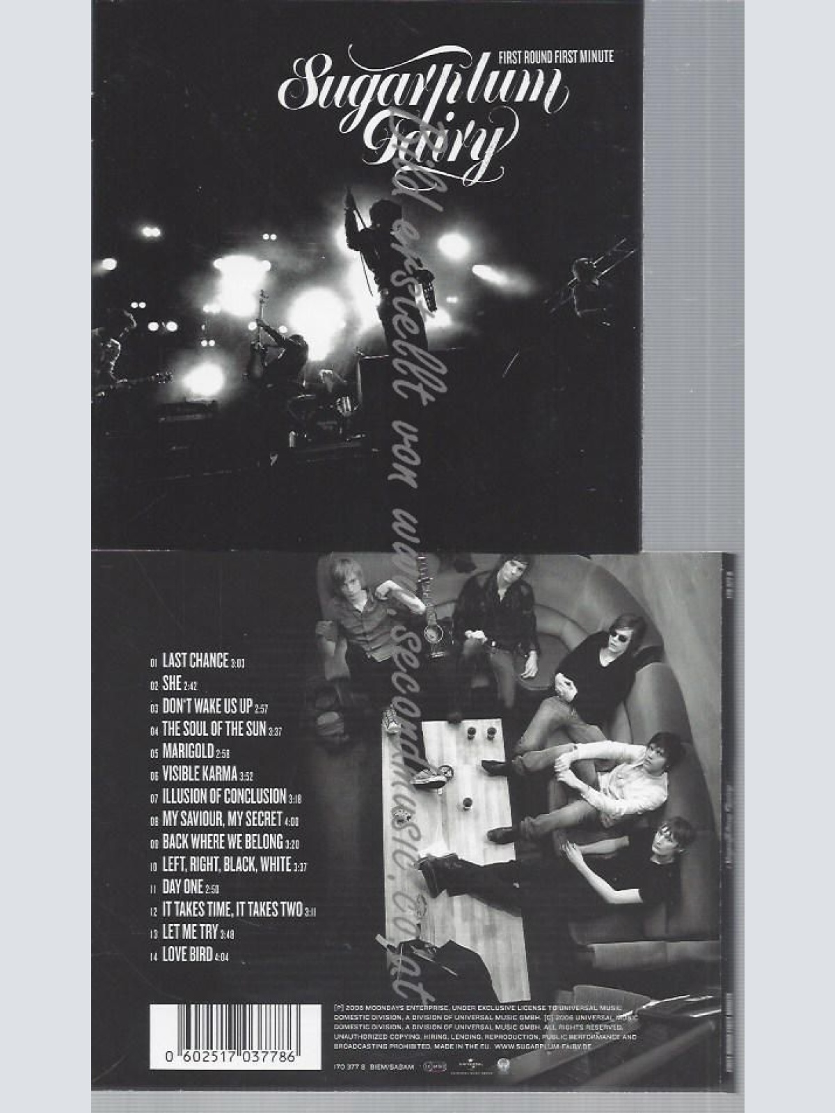 CD--SUGARPLUM FAIRY--FIRST ROUND FIRST MINUTE