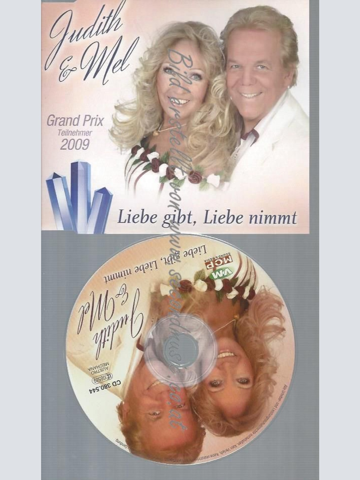 CD--JUDITH & MEL --LIEBE GIBT LIEBE NIMMT
