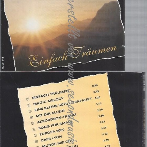 CD--ORCHESTER AMBROS SEELOS--EINFACH TRÄUMEN