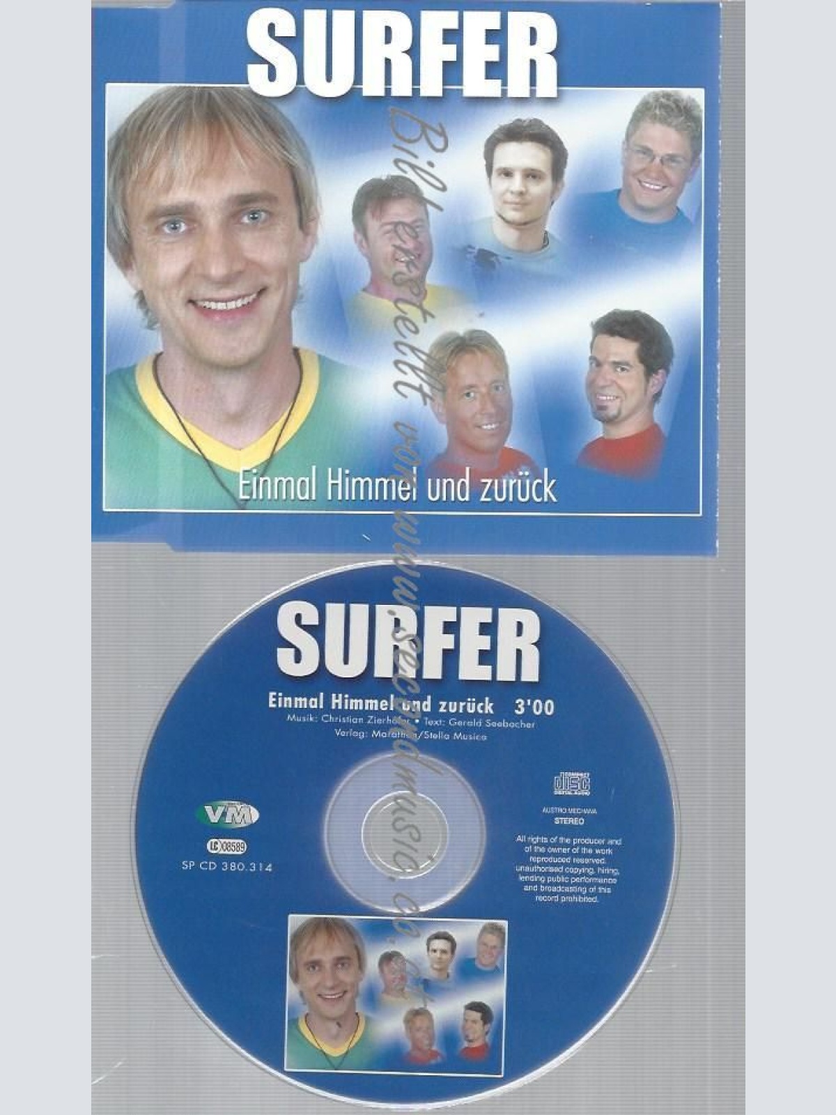 CD--SURFER--EINMAL HIMMEL UND ZURÜCK