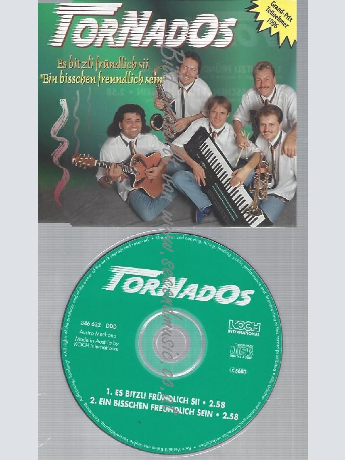 CD--TORNADOS -SCHWEIZ-VERSION---ES BITZLI FRENDLICH SII