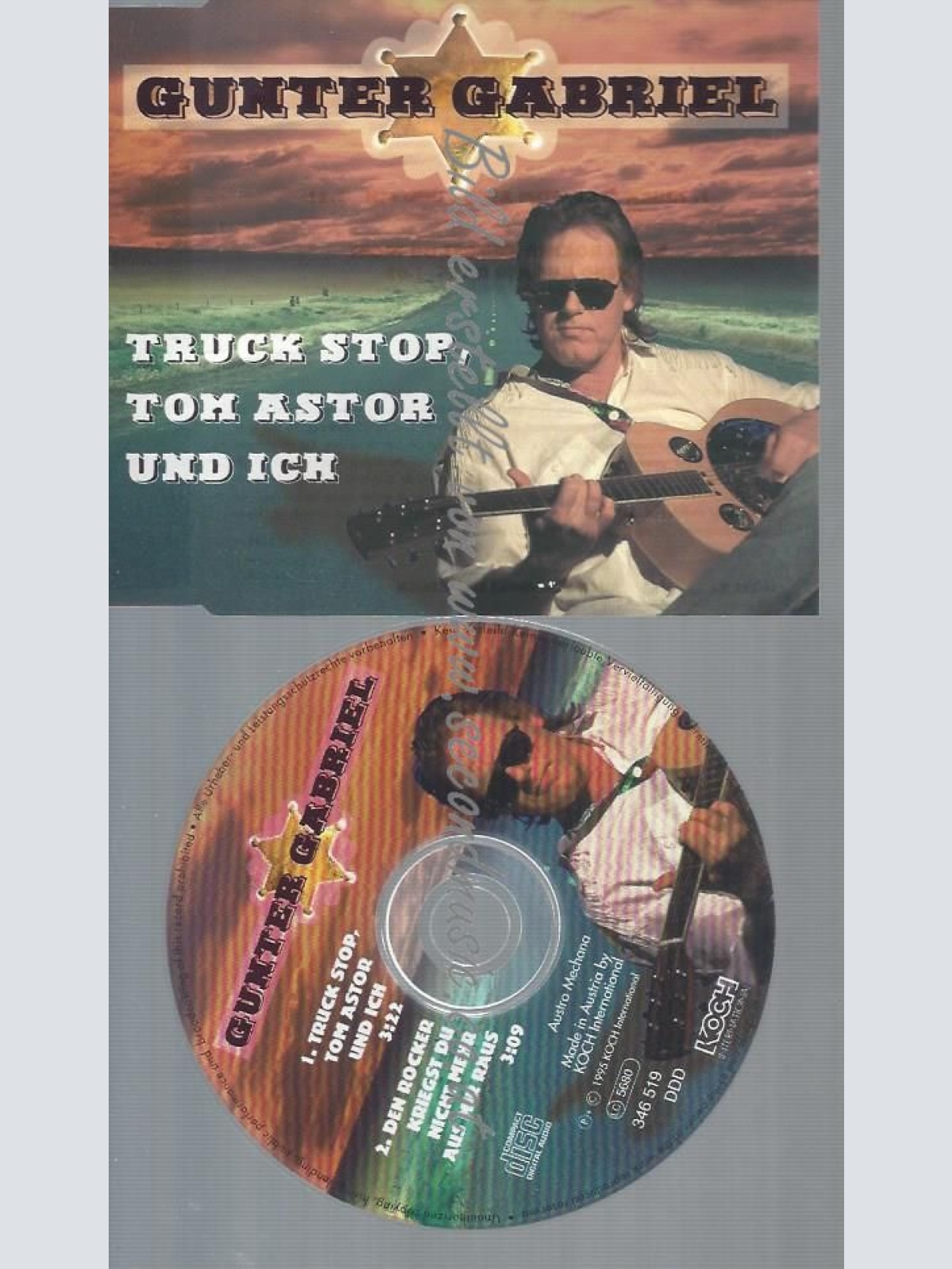 CD--GABRIEL,GUNTER--TRUCK STOP,TOM ASTOR UND ICH
