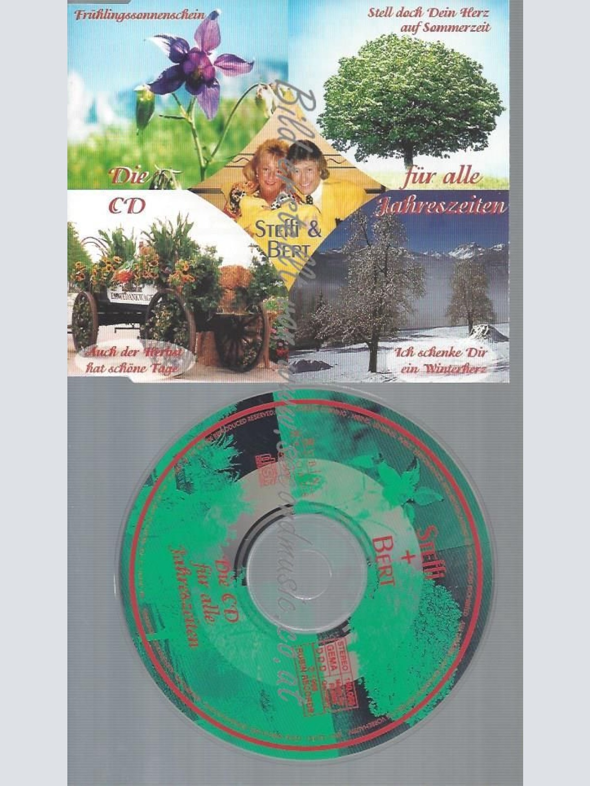 CD--STEFFI & BERT UND ALPINA,MARC--JAHRESZEITEN C D