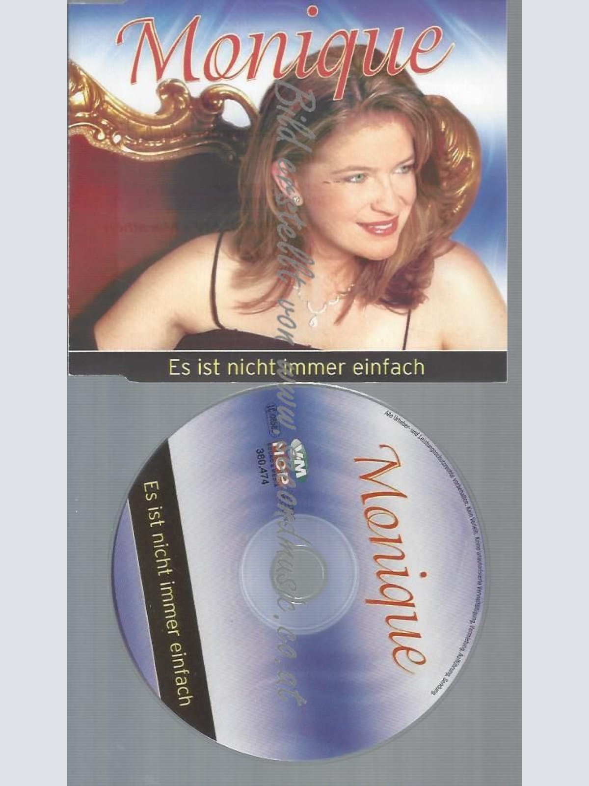 CD--MONIQUE --ES IST NICHT IMMER EINFACH