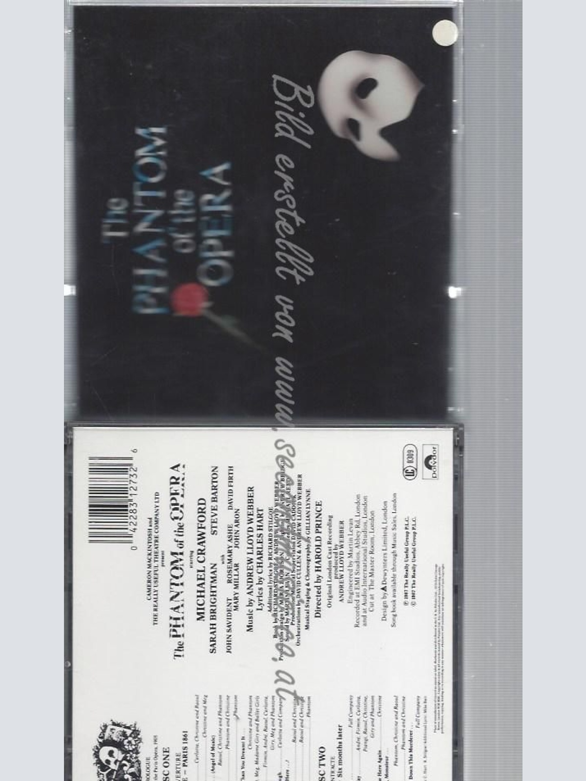 CD--ANDREW LLOYD WEBBER PHANTOM OF THE OPERA -CD SET - REMASTERED -