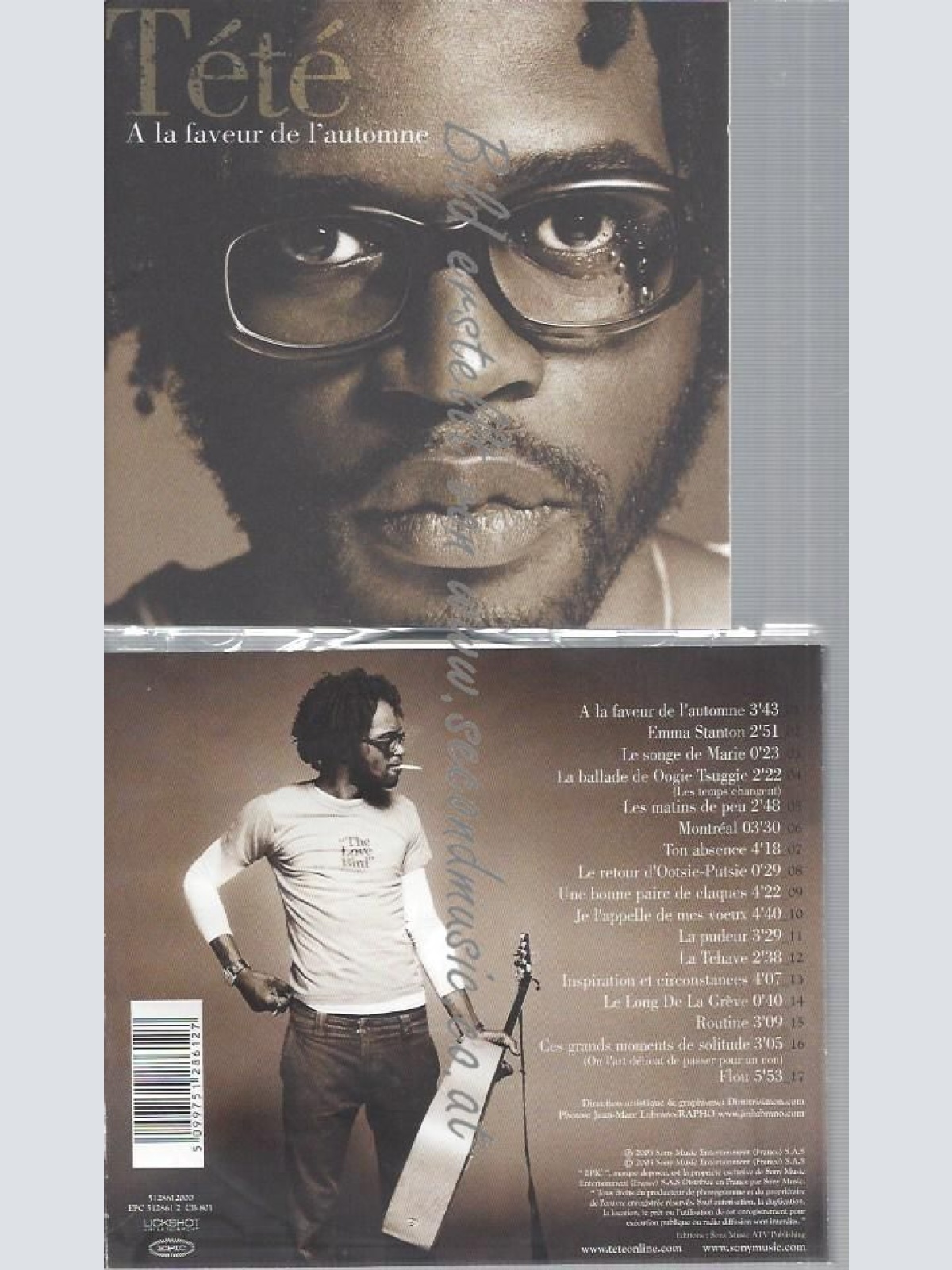 CD--TÉTÉ--A LA FAVEUR DE L'AUTOMNE