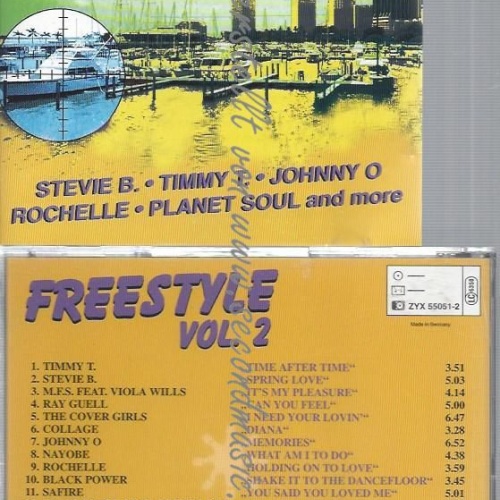 CD--VARIOUS ARTISTS--FREE STYLE VOL.2