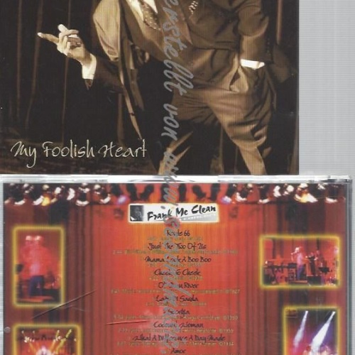 CD--FRANK MC CLEAN & TORSTEN BADER BAND // MY FOOLISH HEART