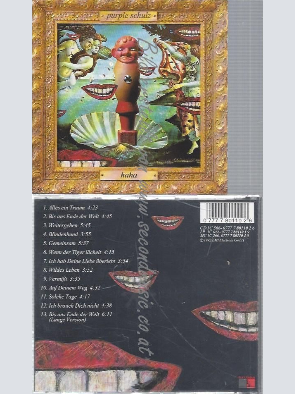 CD--PURPLE SCHULZ--HA HA