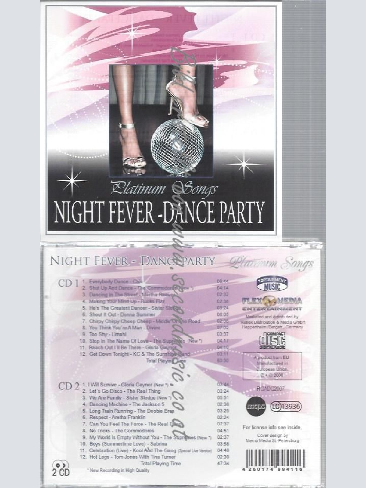 CD-- - DANCE PARTY PLATINIUM SONGS | CD