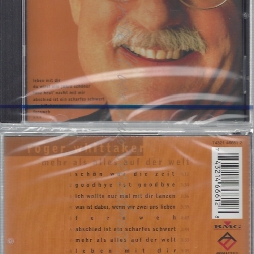 CD--NM-SEALED-ROGER WHITTAKER -2012- -- MEHR ALS ALLES AUF DER WELT
