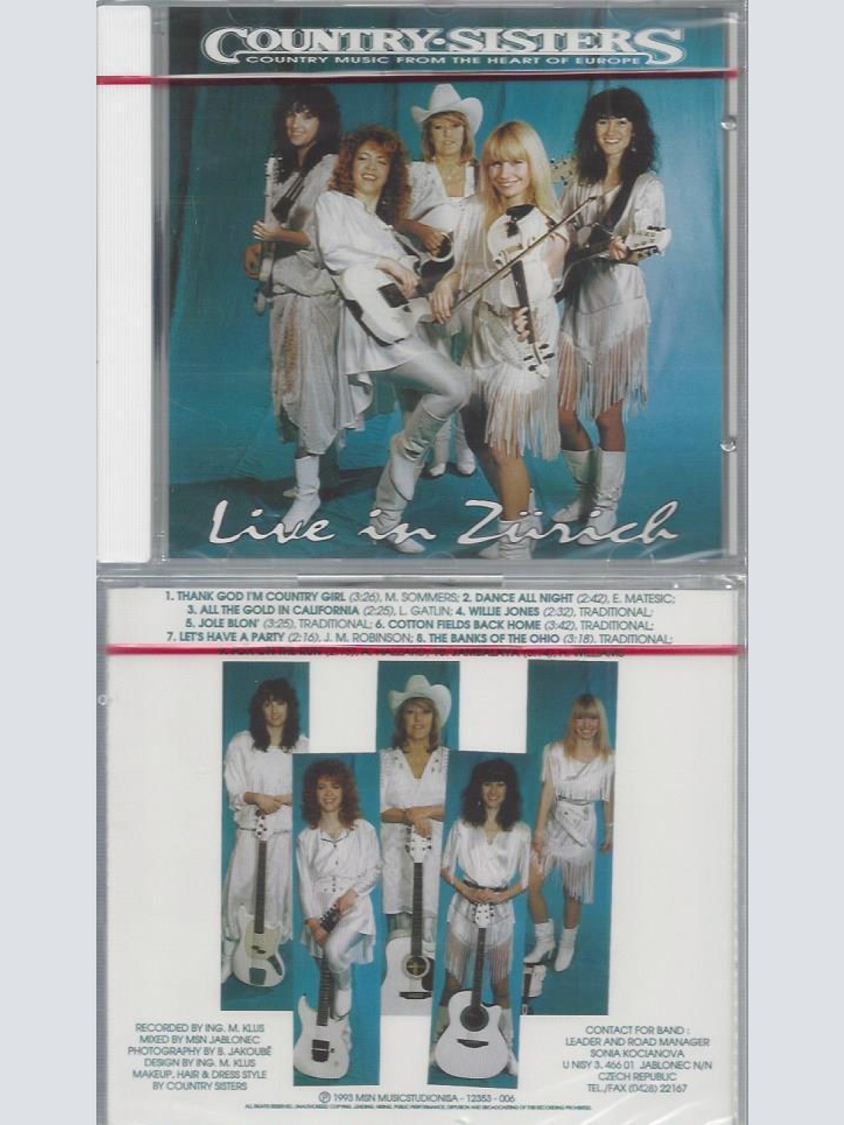 CD--COUNTRY SISTERS LIVE IN ZÜRICH // NEW SEALED