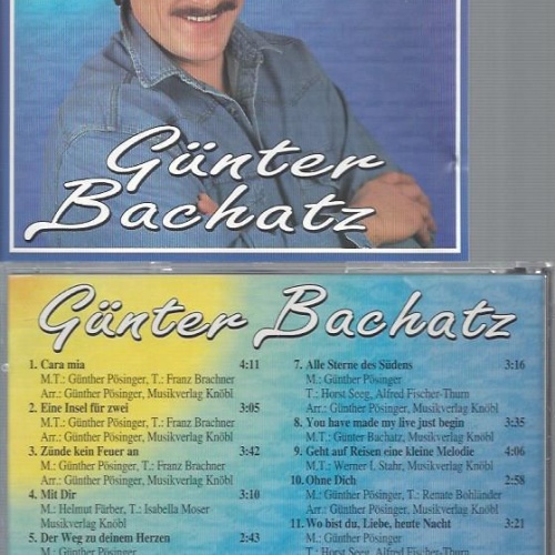 CD--GÜNTER BACHATZ CARA MIA