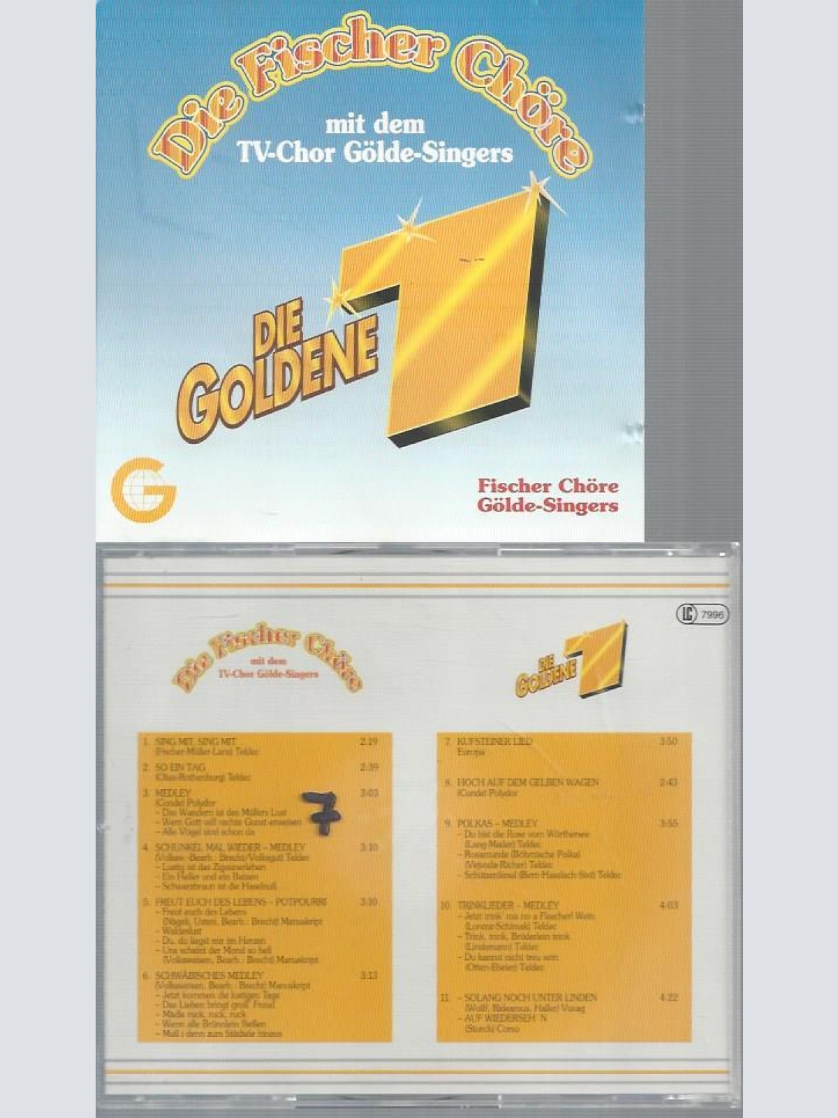 CD--DIE FISCHER CHÖRE DIE GOLDENE 1