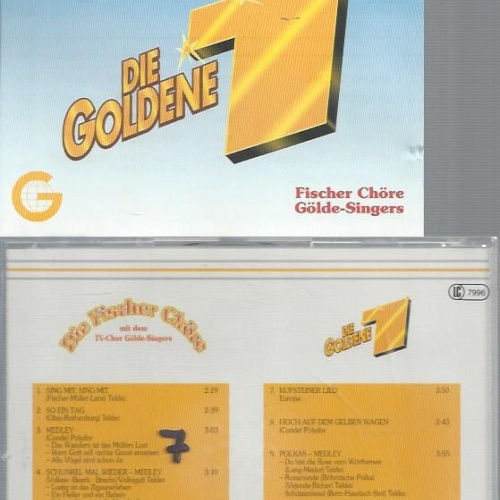CD--DIE FISCHER CHÖRE DIE GOLDENE 1