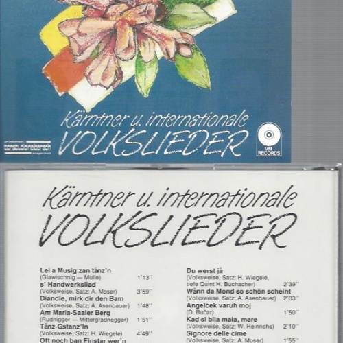 CD--KÄRNTNER UND INTERNATIONALE VOLKSLIEDER