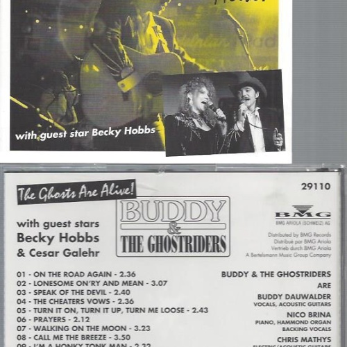 CD--BUDDY & THE GHOSTRIDERS THE GHOSTS ARE ALIVE