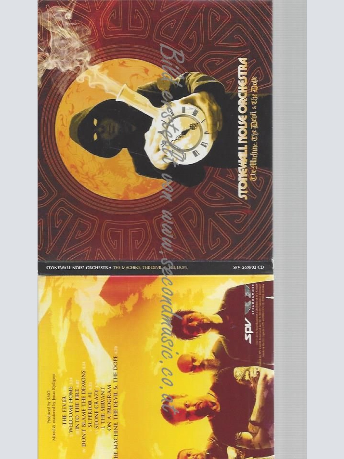 CD--STONEWALL NOISE ORCHESTRA--THE MACHINE, THE DEVIL & THE DOPE