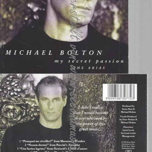 CD--BOLTON,MICHAEL-MY SECRET PASSION -THE ARIAS-