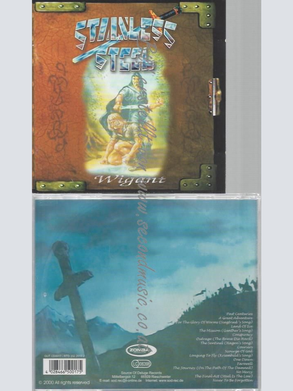 CD--STAINLESS STEEL--WIGANT