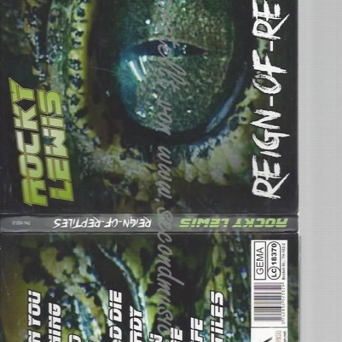 CD--ROCKY LEWIS--REIGN OF REPTILES