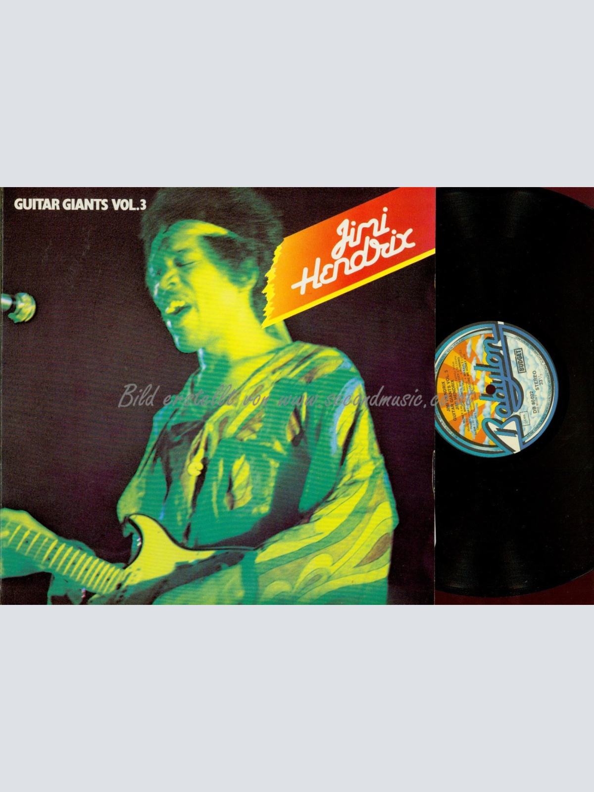 DLP--JIMI HENDRIX GUITAR GIANTS VOL 3 // NM // DB80022