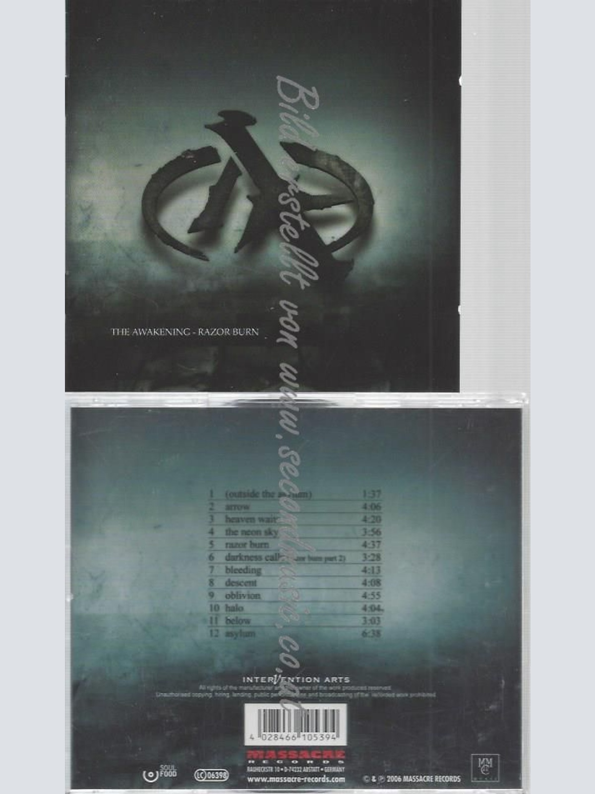 CD--THE AWAKENING--RAZOR BURN