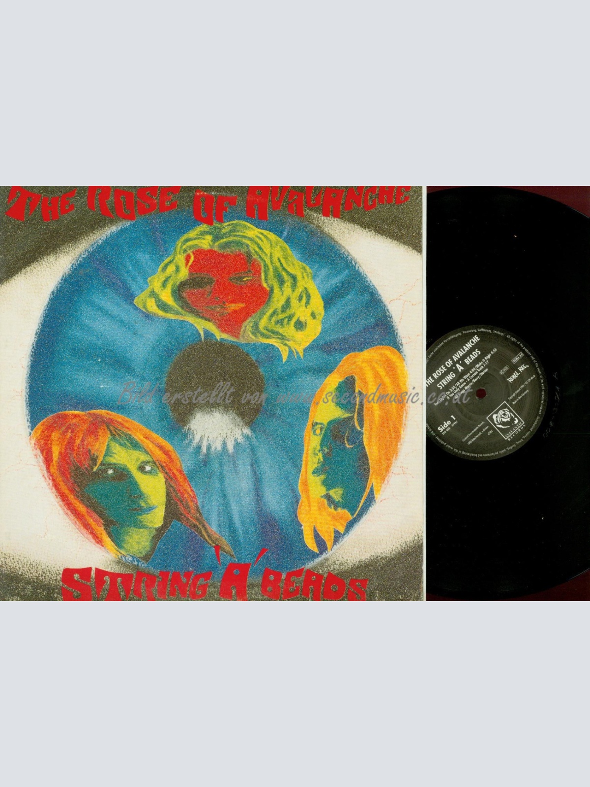 LP--THE ROSE OF AVALANCHE STRING A BEADS // SPV 30961 GERMANY