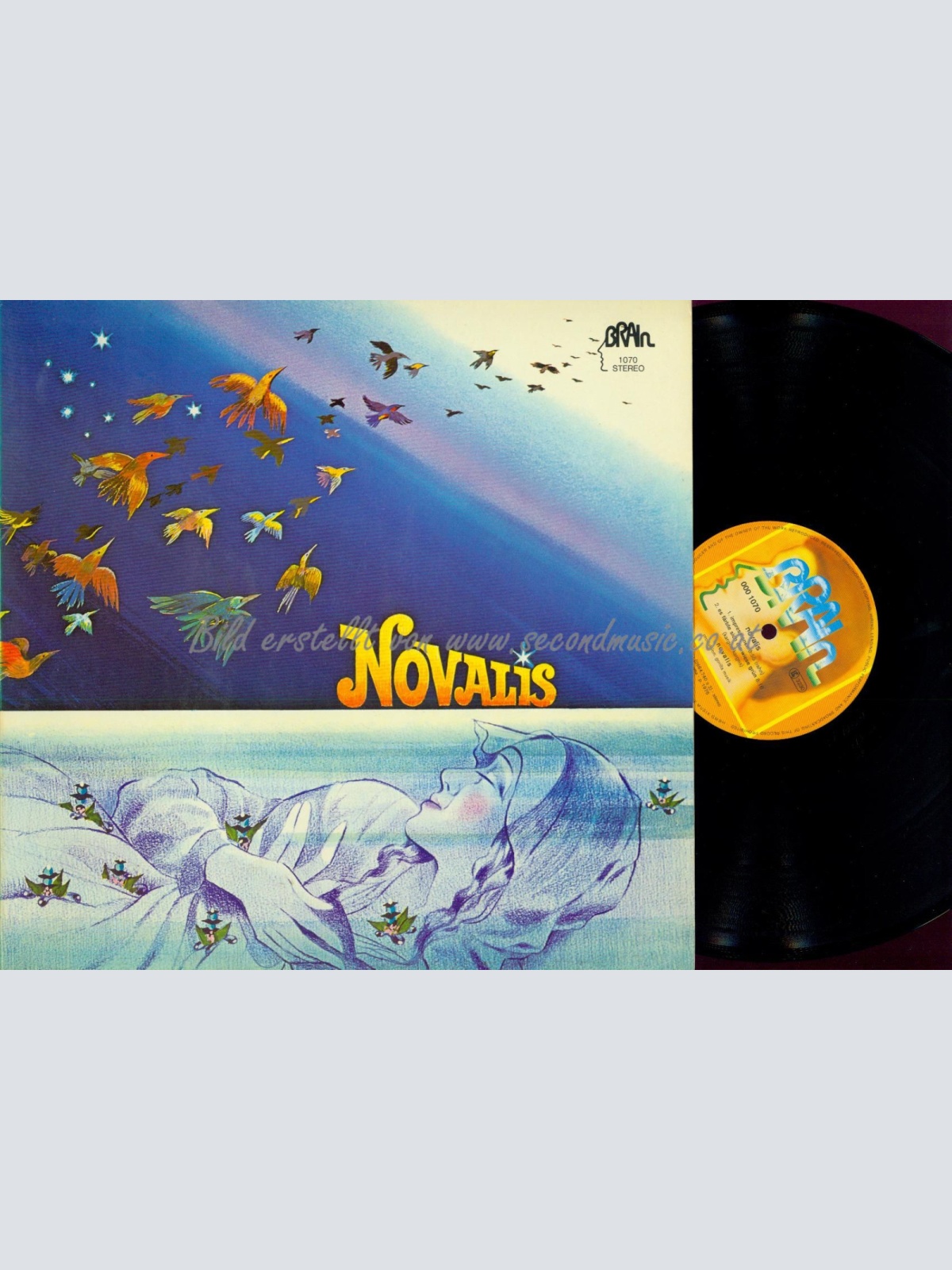 LP--NOVALIS 1070 BRAIN // FOC // GERMANY