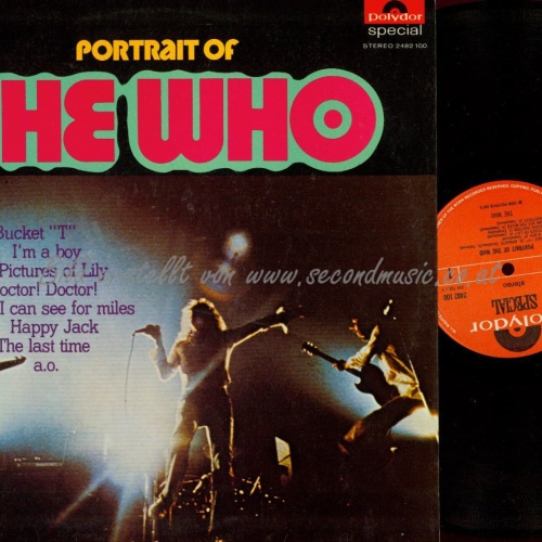 LP-THE WHO PORTRAIT OF THE WHO // 2482100 POLYDOR SPECIAL