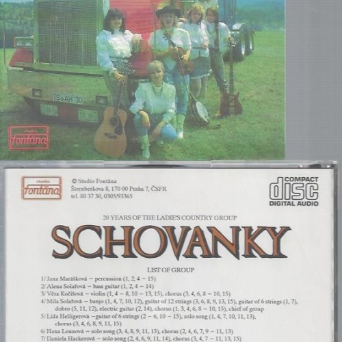CD-SCHOVANKY // 20 YEARS OF THE LADIES COUNTRY GROUP