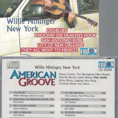 CD--AMERICAN GROOVE WILLIE NININGER
