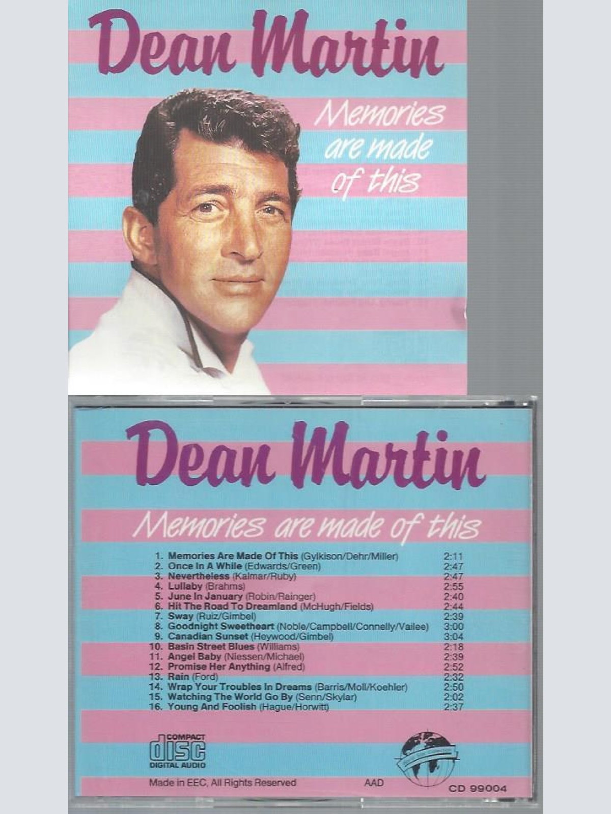 CD-DEAN MARTIN MEMORIES ARE MADE OF THIS