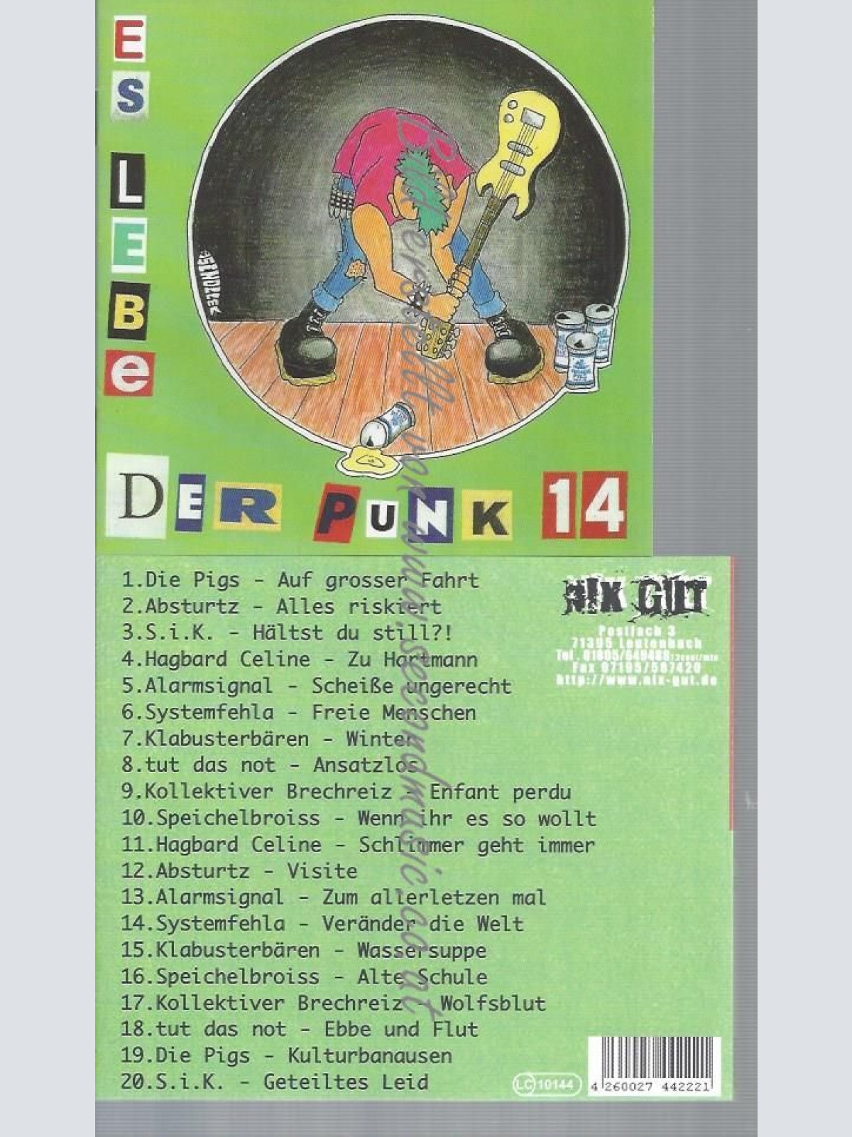 CD--VARIOUS--ES LEBE DER PUNK  14