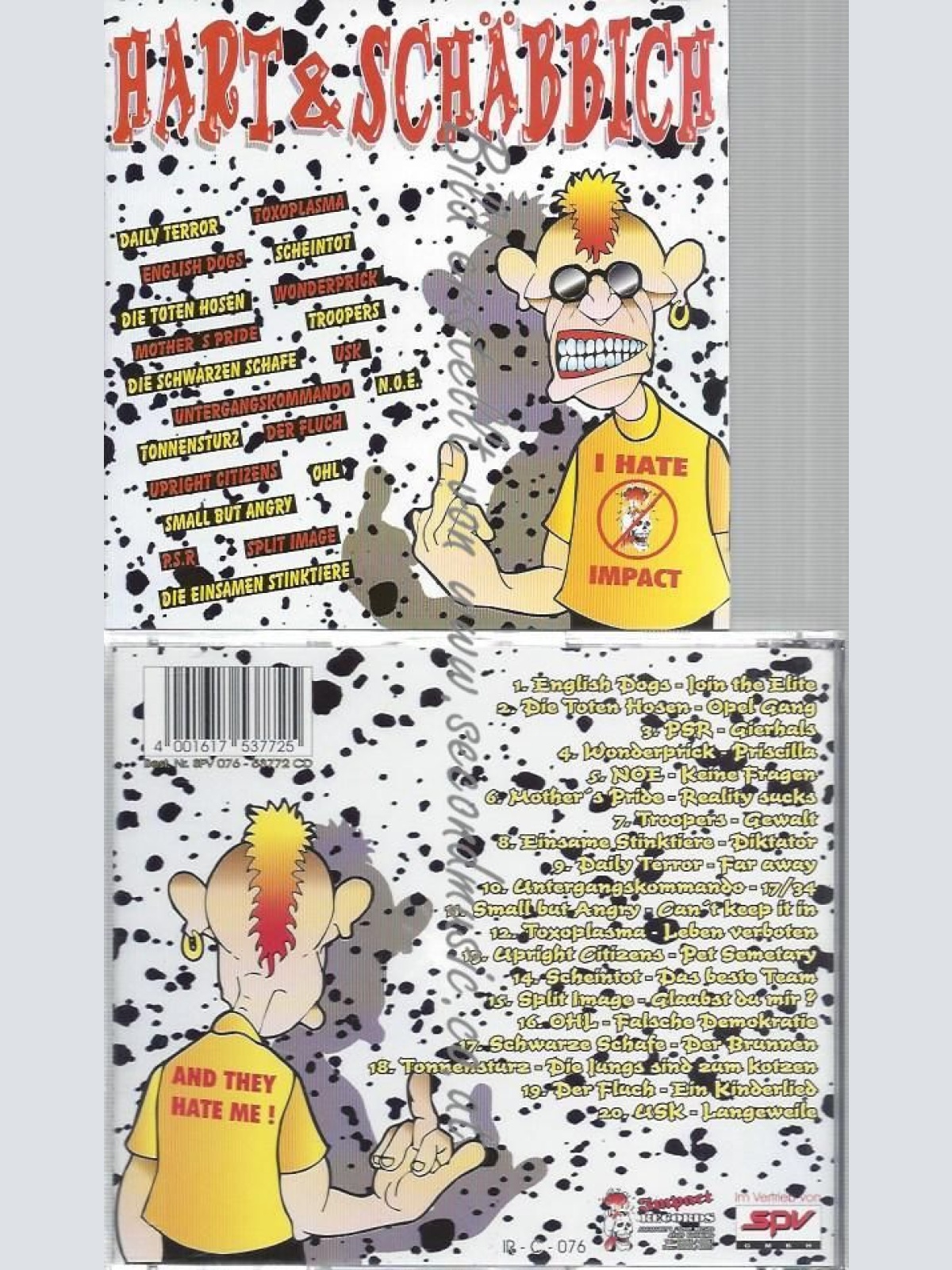 CD--VARIOUS ARTISTS--HART & SCHÄBBICH