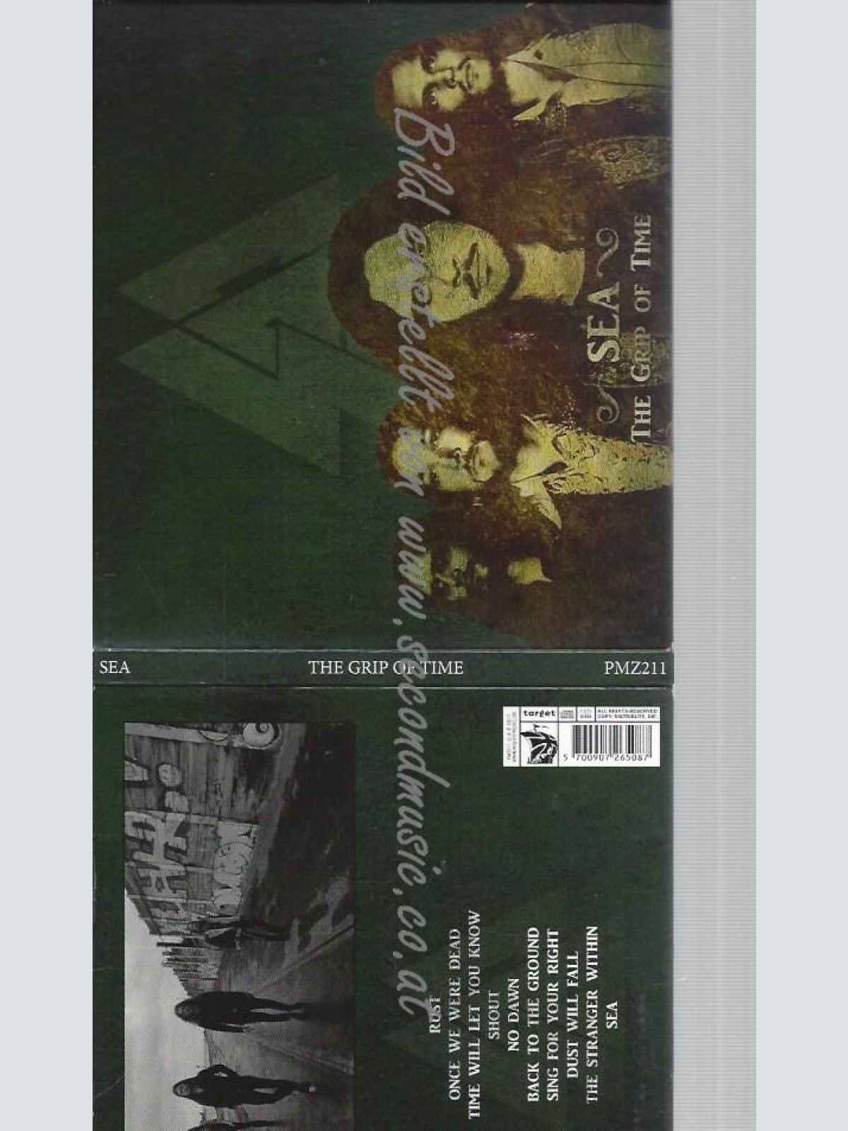 CD--THE SEA--THE GRIP OF TIME