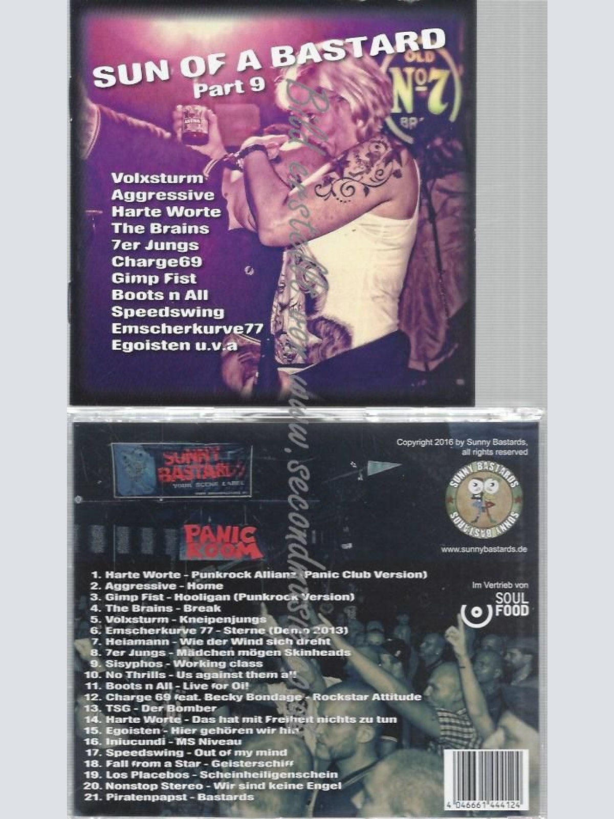 CD--VARIOUS ARTISTS--SUN OF A BASTARD, VOL.9  [EXPLICIT]