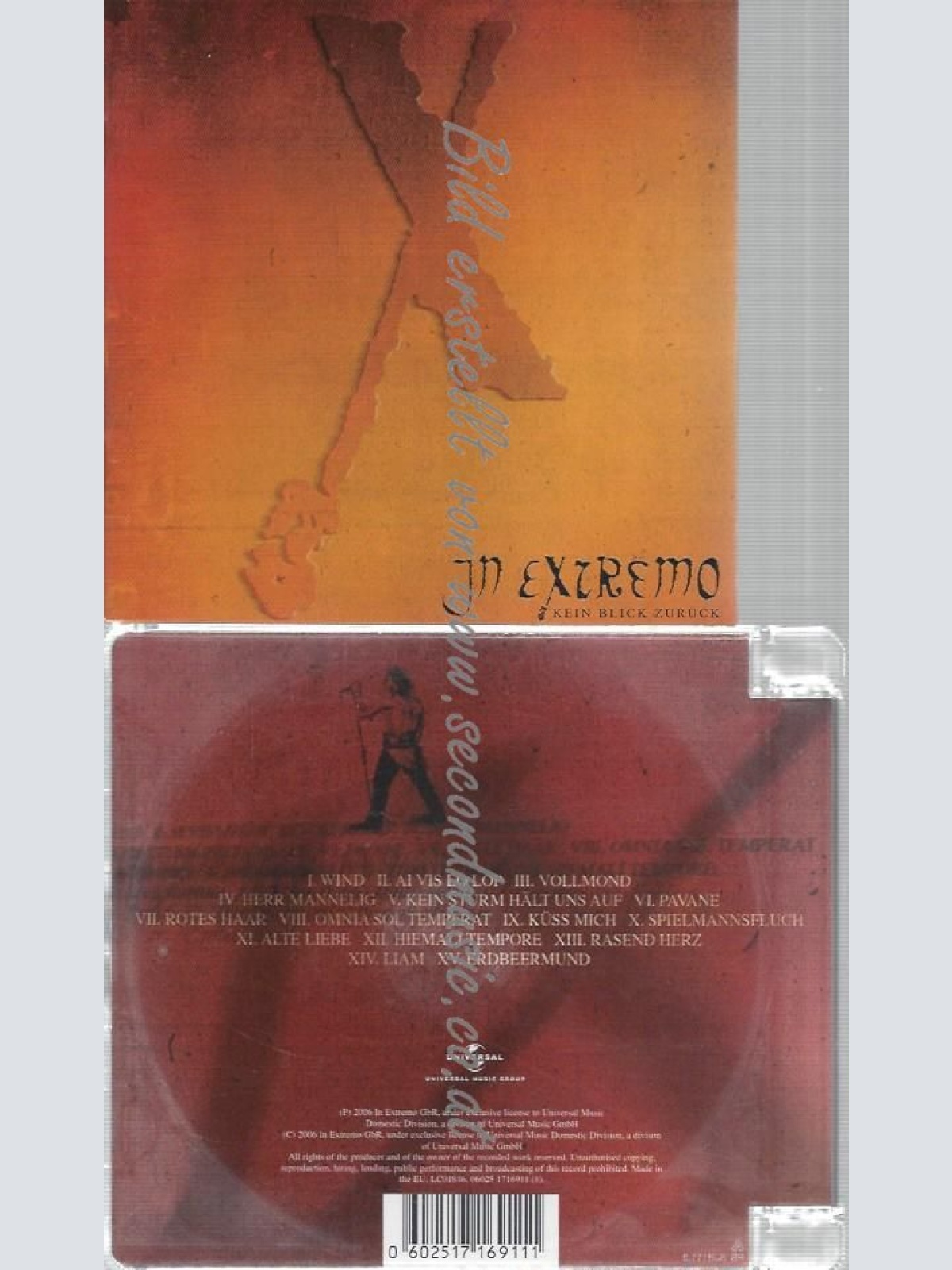 CD--IN EXTREMO--KEIN BLICK ZURÜCK