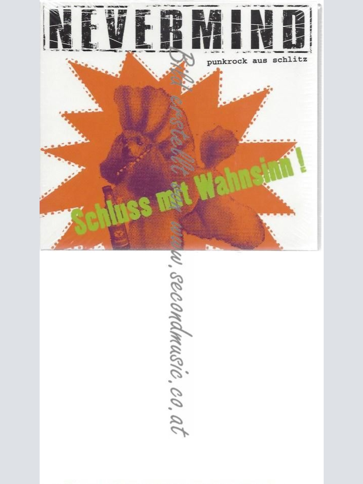 CD--NEVERMIND--SCHLUSS MIT WAHNSINN!