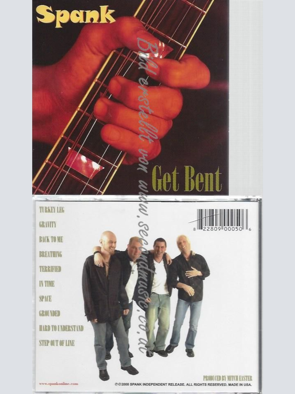 CD--SPANK--GET BENT