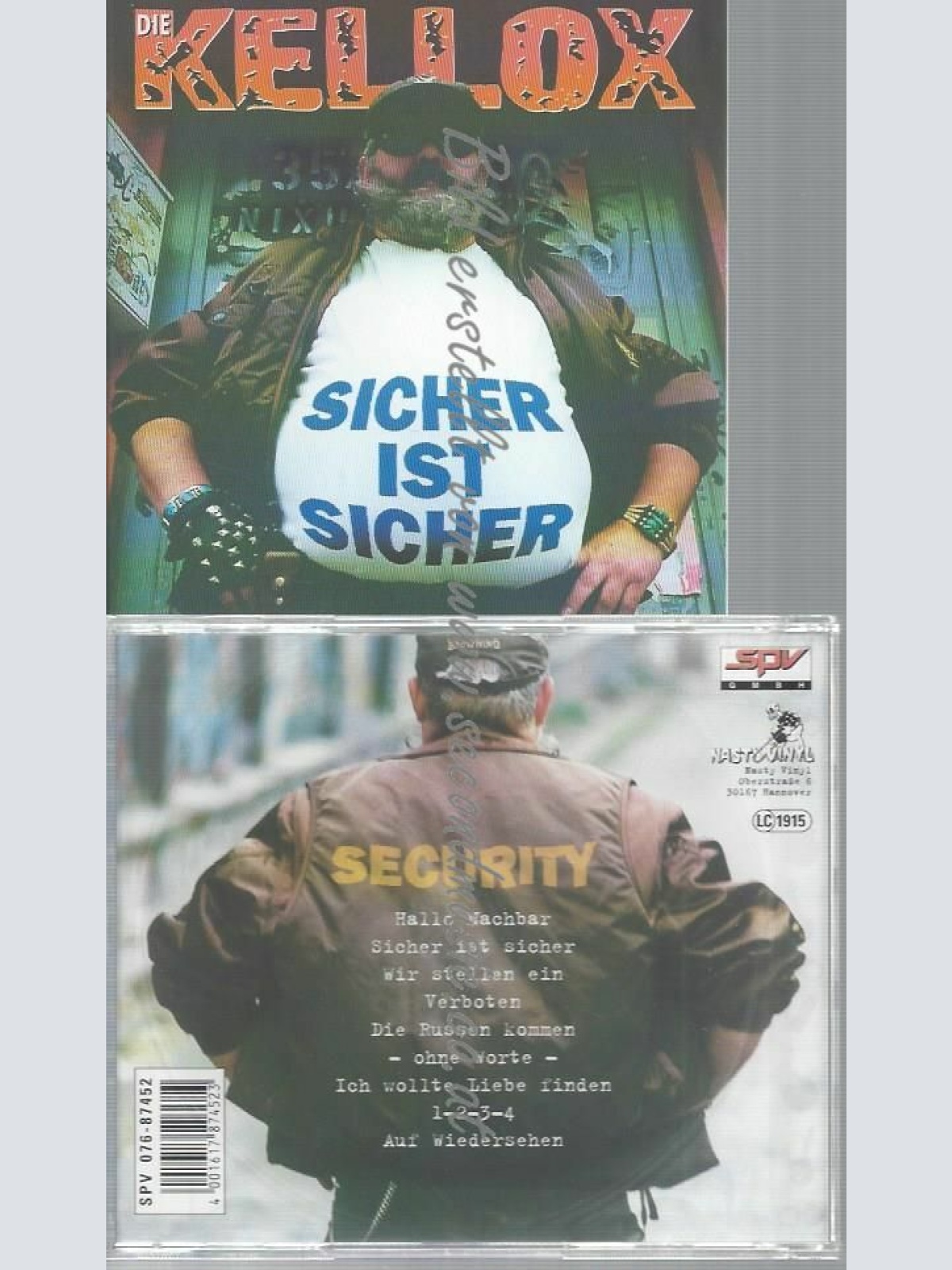 CD--KELLOX,DIE--SICHER IST SICHER