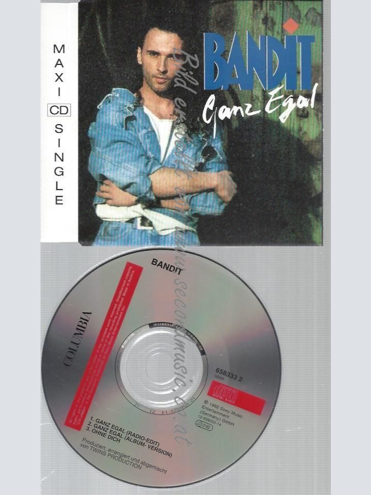 CD--BANDIT--GANZ EGAL - VERSIONS, , PLUS 'OHNE DICH'-