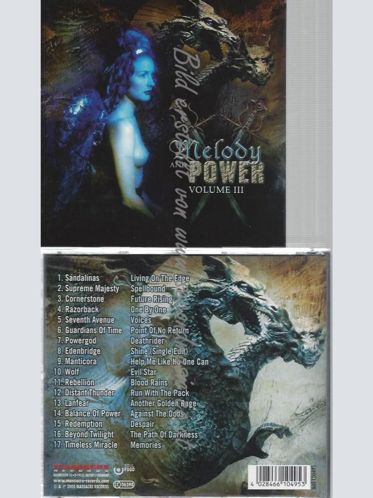CD--VARIOUS--MELODY & POWER VOL.3