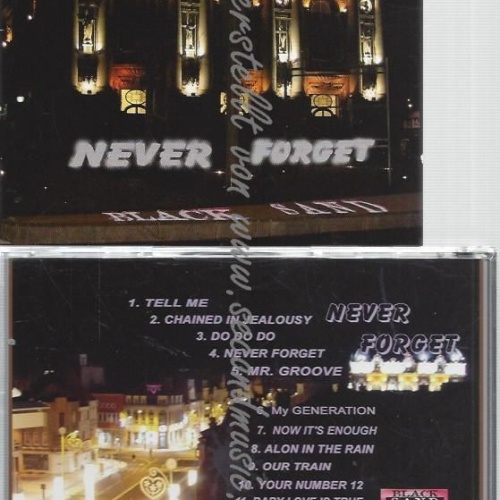 CD--BLACK SAND--NEVER FORGETCD